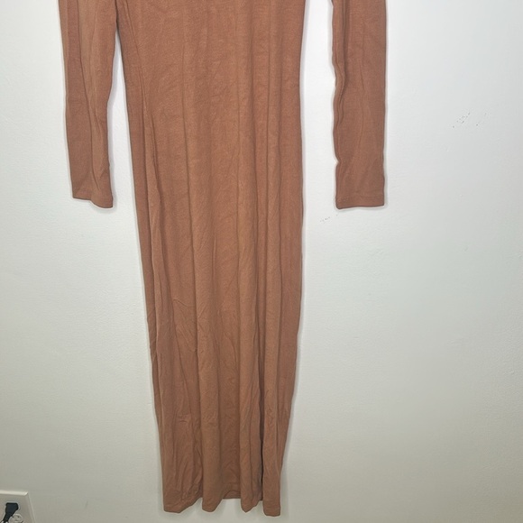 NWT Revolve LNA Tan maxi dress with back cut out - Picture 6 of 7